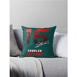 Charles Leclerc   Throw Pillow