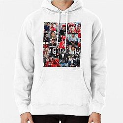 Charles Leclerc Monacan motorsports racing driver Collage Pullover Hoodie