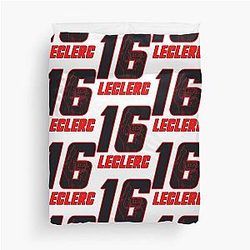 Charles Leclerc Winner    Duvet Cover