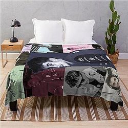 charles leclerc eras tour Throw Blanket