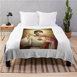 Charles Leclerc God Throw Blanket