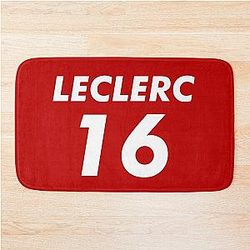 Charles Leclerc 16 Bath Mat