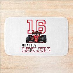 Charles Leclerc Formula One back Bath Mat