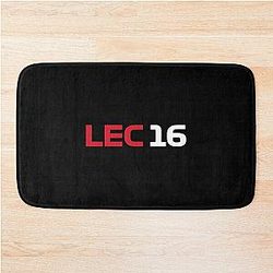 Charles Leclerc lec 16 Bath Mat