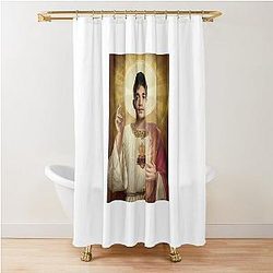 Charles Leclerc God Shower Curtain