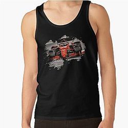 Charles Leclerc - Vintage-Digi-art Tank Top