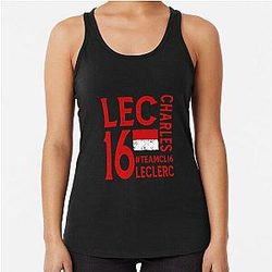 Charles Leclerc teamcl16 Racerback Tank Top