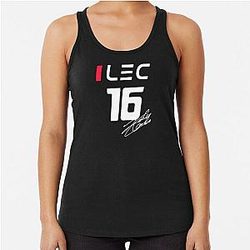 Charles Leclerc 16 - F1  2024 Racerback Tank Top