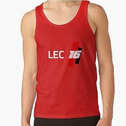 Charles Leclerc 16 Stripes Tank Top