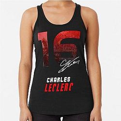 Charles Leclerc Essential T-Shirt Racerback Tank Top