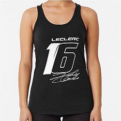 Charles Leclerc Fans CL16 Racerback Tank Top