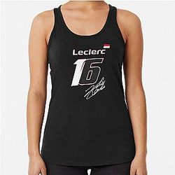 Charles Leclerc 16 - F1  2024 Racerback Tank Top