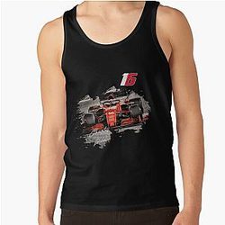 Charles Leclerc 16 - Art numérique Tank Top