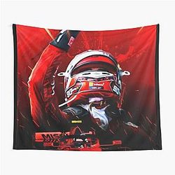 charles leclerc win Tapestry