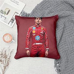 Charles Leclerc - Formula 1 Racing Star Charles Leclerc Pillows