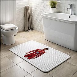 Charles Leclerc - Formula 1 Racing Star Charles Leclerc Bath Mats