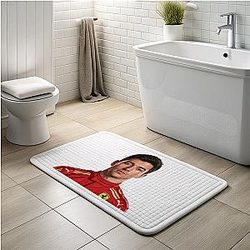 Charles Leclerc - Scuderia Ferrari Driver Charles Leclerc Bath Mats