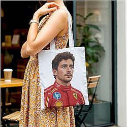 Charles Leclerc - Monaco Native Racer Charles Leclerc Bags