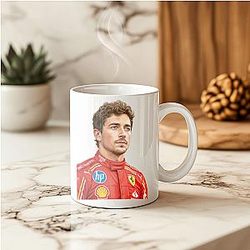 Charles Leclerc - Monaco Native Racer Charles Leclerc Mugs