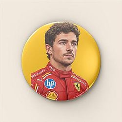 Charles Leclerc - Monaco Native Racer Charles Leclerc Pins