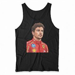 Charles Leclerc - Monaco Native Racer Charles Leclerc Tank Tops
