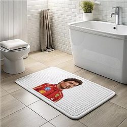 Charles Leclerc - Monaco Native Racer Charles Leclerc Bath Mats
