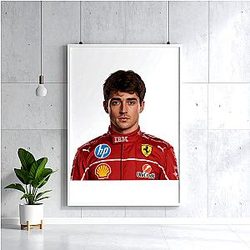 Charles Leclerc - Young Grand Prix Winner Charles Leclerc Posters