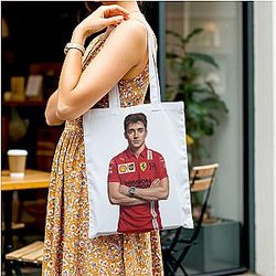 Charles Leclerc - Monegasque Motor Sport Talent Charles Leclerc Bags