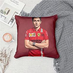 Charles Leclerc - Monegasque Motor Sport Talent Charles Leclerc Pillows