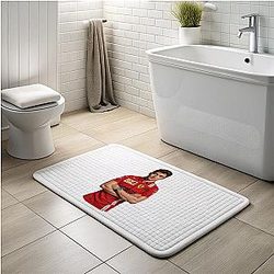 Charles Leclerc - Monegasque Motor Sport Talent Charles Leclerc Bath Mats