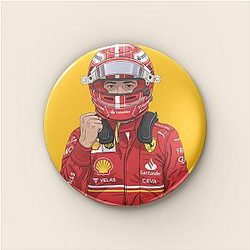 Charles Leclerc LA 1401 - Talented Monégasque professional Formula One racing driver Charles Leclerc Pins