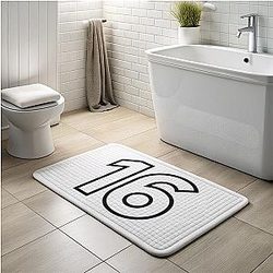 Charles Leclerc LA 1401 - Winner of the prestigious Monaco Grand Prix Charles Leclerc Bath Mats