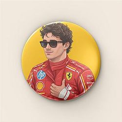 Charles Leclerc LA 1401 - Known as the Prince of Monaco in racing Charles Leclerc Pins