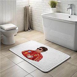 Charles Leclerc LA 1401 - Known as the Prince of Monaco in racing Charles Leclerc Bath Mats