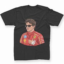 Charles Leclerc LA 1401 - Known as the Prince of Monaco in racing Charles Leclerc T-Shirts