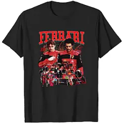 Racing 90s Vintage PTTT0904  Charles Leclerc T-Shirts