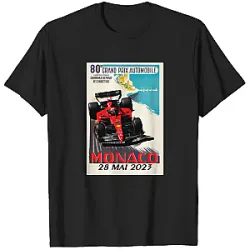 Grand Prix Monacoo PTTT0904 Charles Leclerc T-Shirts