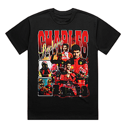 Bootleg Vintage 90s Style Charles LeClerc Ferrari Formula NTAN2204 Charles Leclerc T-Shirts