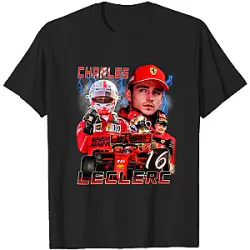 Formula Racing PTTT1806  Charles Leclerc T-Shirts