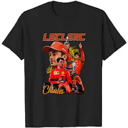 Racing Championship PTTT1806 Charles Leclerc T-Shirts