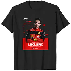 Racing Legend PTTT1806  Charles Leclerc T-Shirts