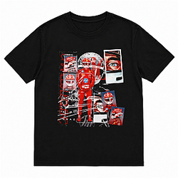 Red Suit Collage Photo Frame LA3107 Charles Leclerc T-Shirts