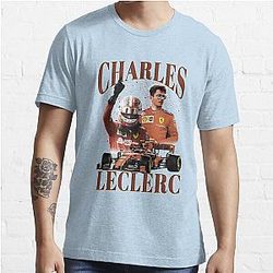 Charles Leclerc Victory T 1 Essential T-Shirt