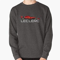 Charles Leclerc 2019 -  ( White Name text ) Pullover Sweatshirt