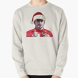 Charles Leclerc Santa hat Pullover Sweatshirt