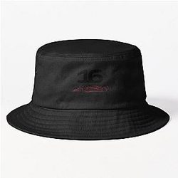 Charles Leclerc 16 F1 Car Bucket Hat