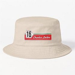 Charles Leclerc 16 Retro - F1 Bucket Hat