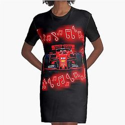 charles leclerc 1 Graphic T-Shirt Dress
