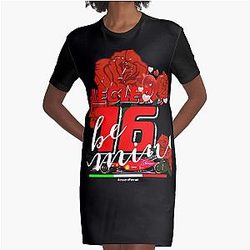 charles leclerc 7 Graphic T-Shirt Dress
