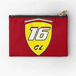 Charles Leclerc 16 - Ferrari - Formula 1 Zipper Pouch